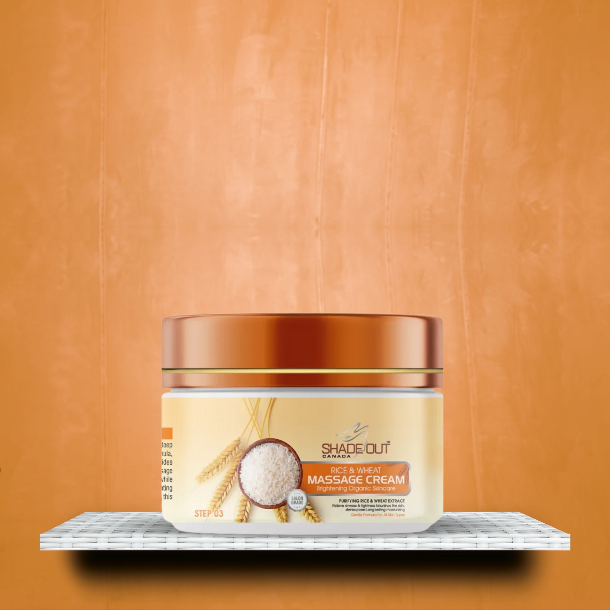 SHADE OUT Rice & Wheat Facial Kit – 6 Step Professional Skincare Set