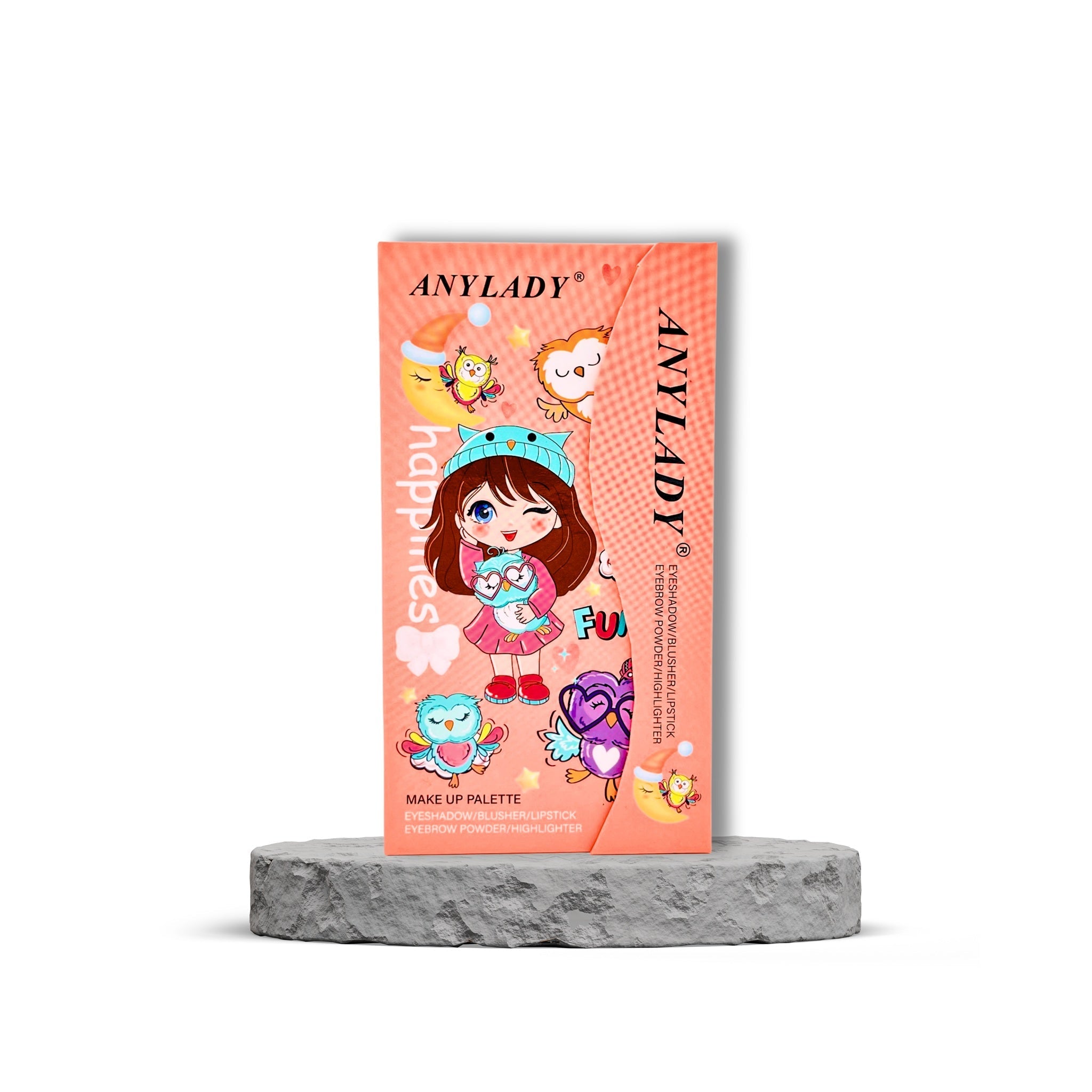 ANYLADY Happiness 28-Color Makeup Palette