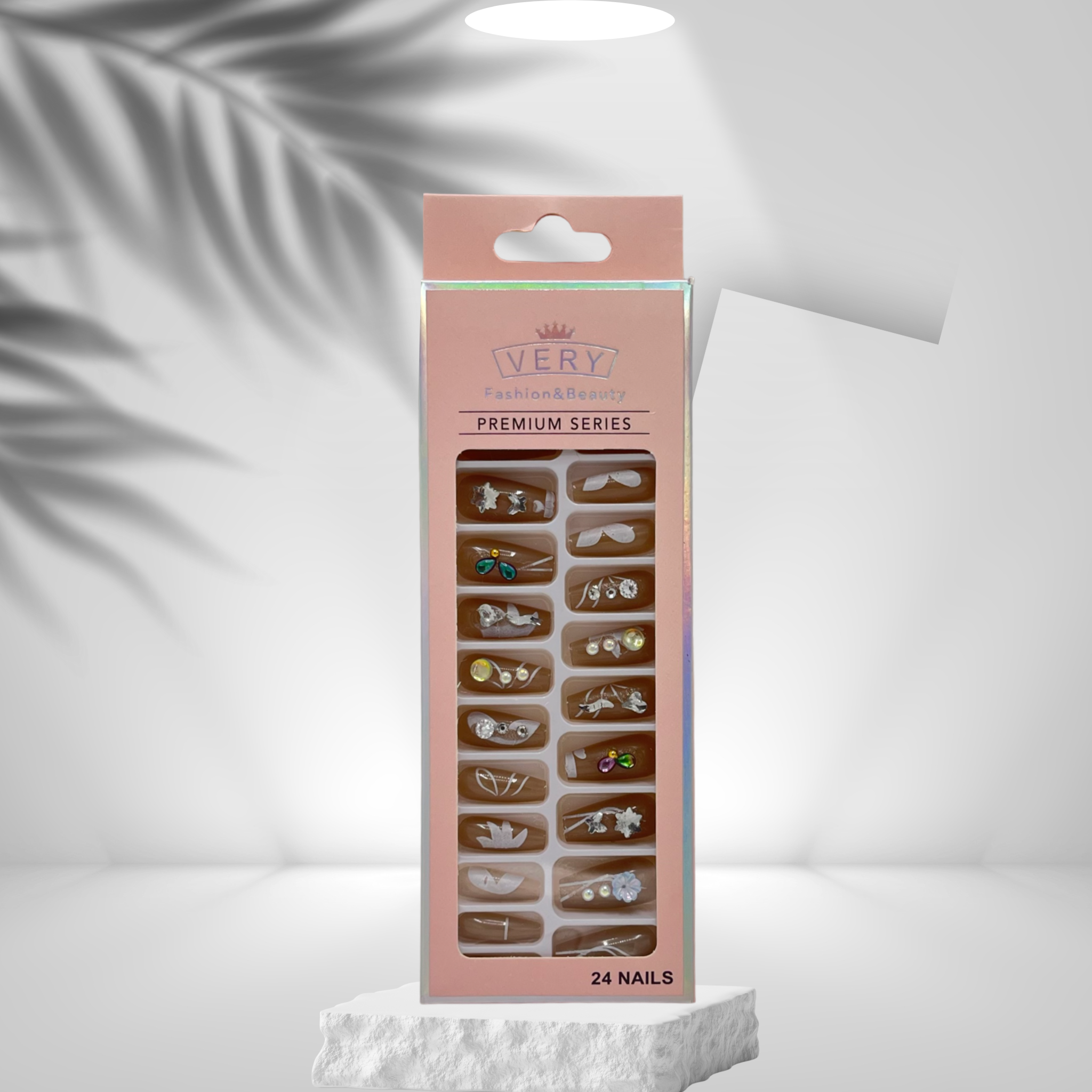 24 Nails (Skin Color Edition)-VERY Fashion & Beauty Premium Series