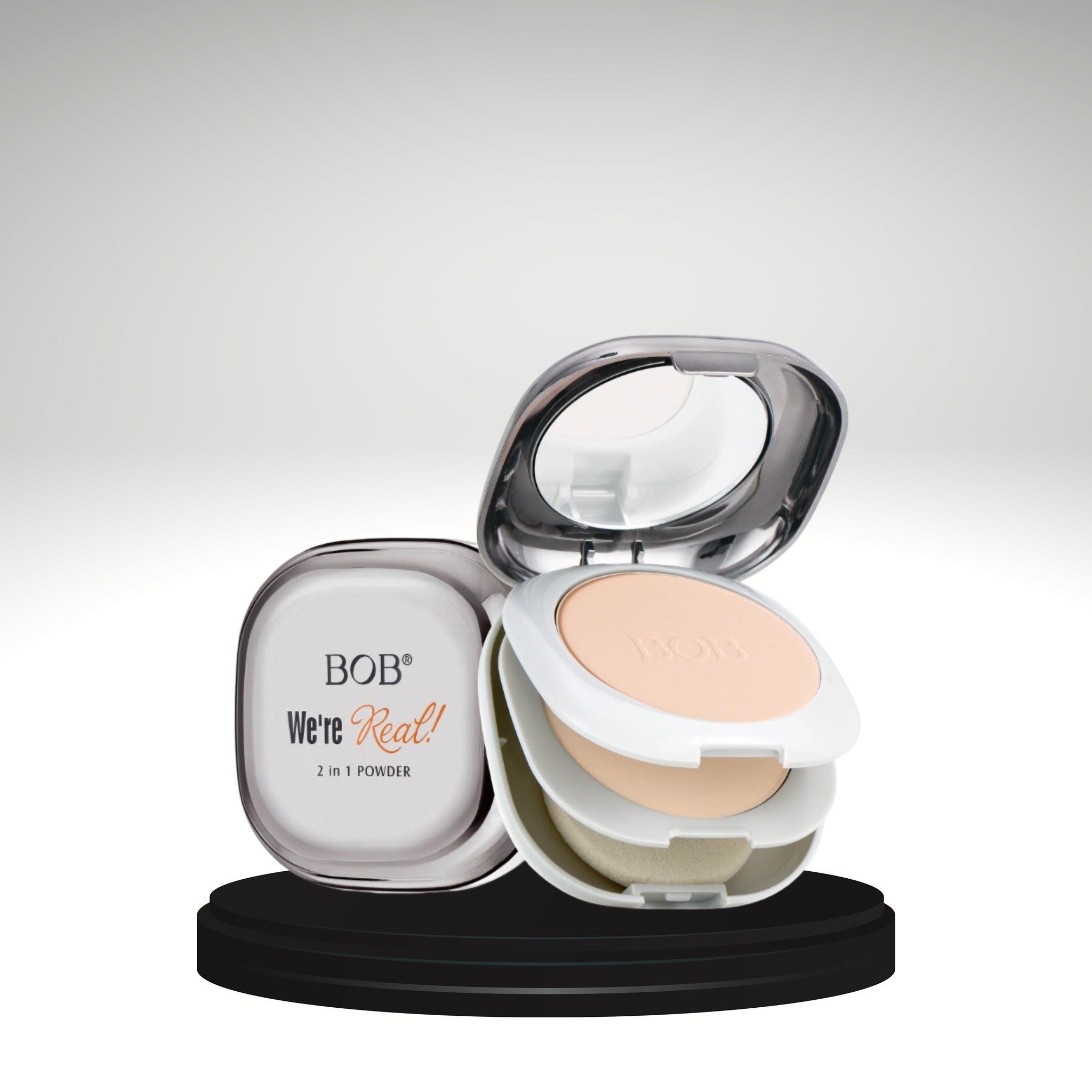 BOB We're Real! 2-in-1 Compact Powder
