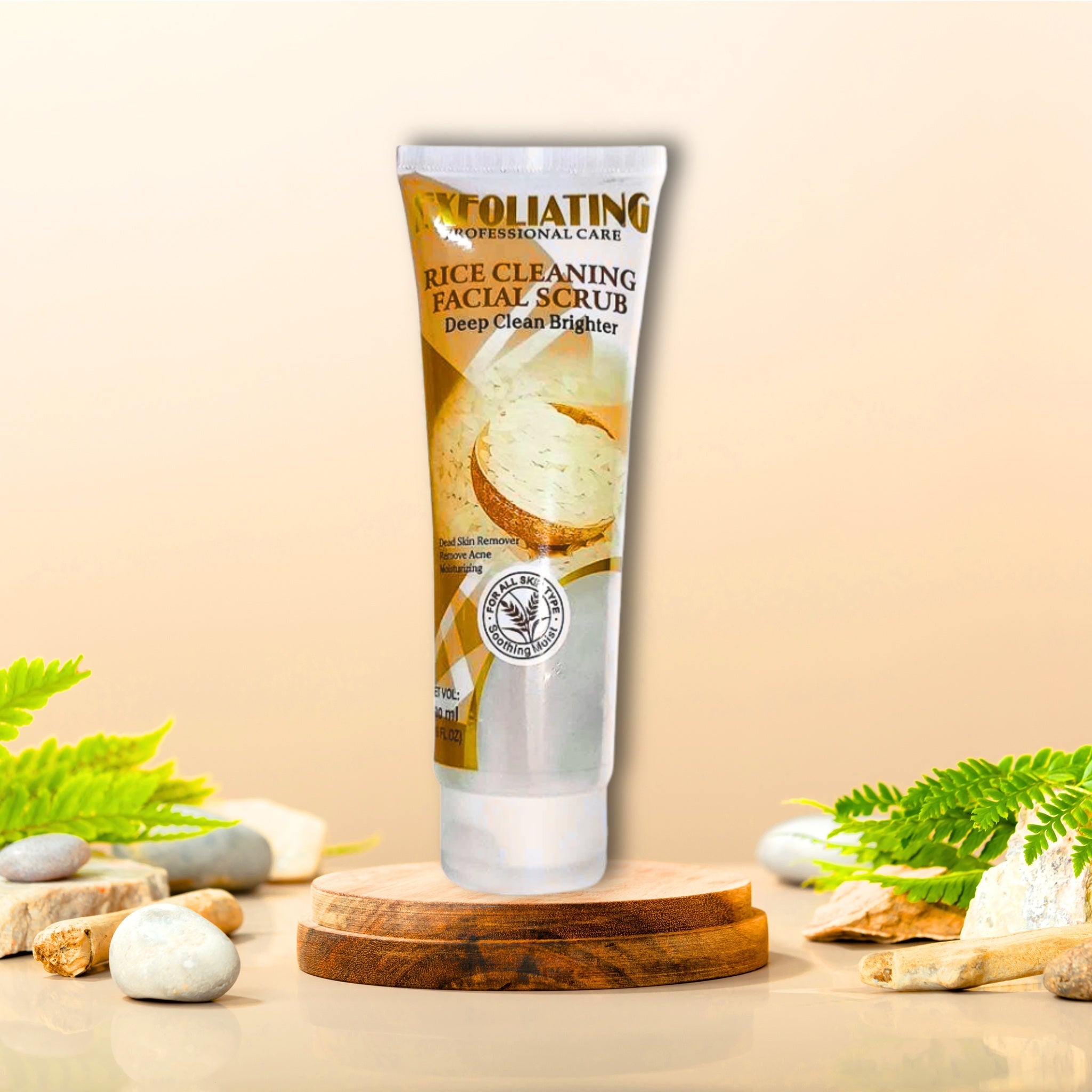 Rice Cleaning Facial Scrub – Exfoliating Professional Care
