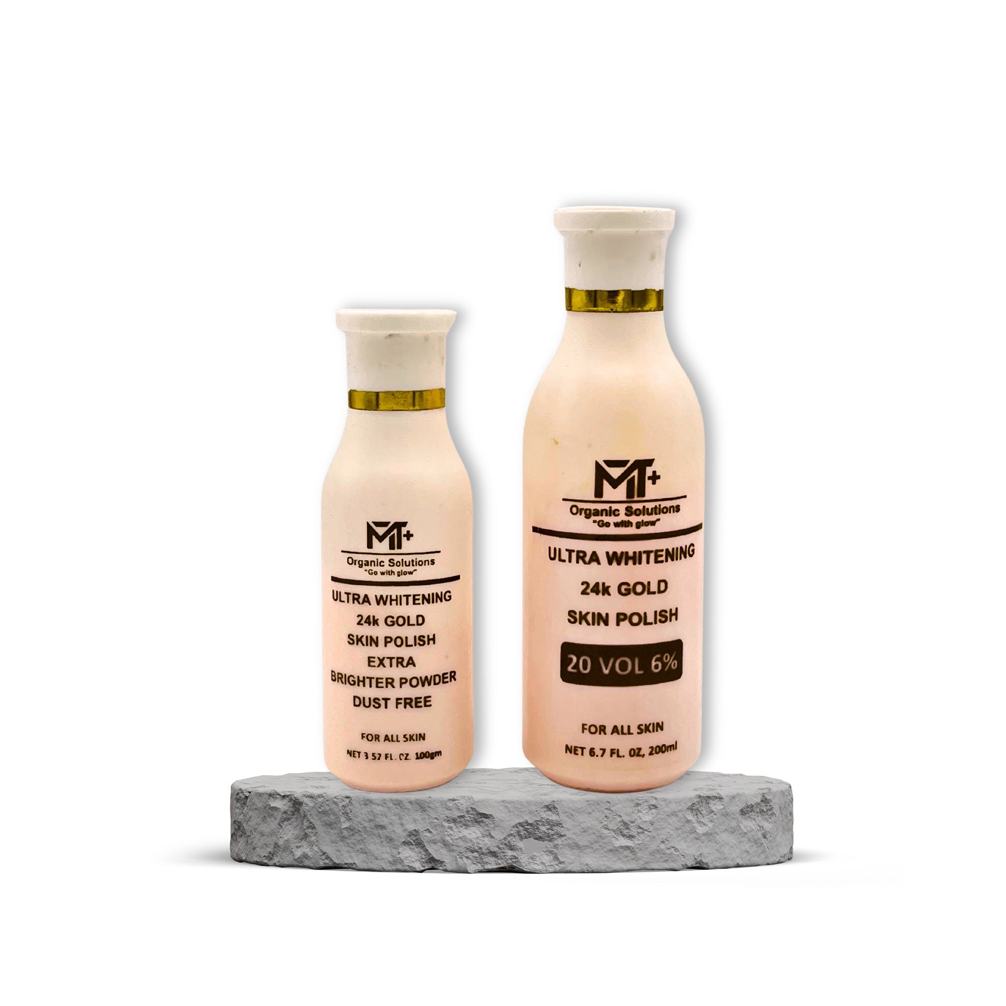 MT+ Organic Solutions Ultra Whitening 24K Gold Skin Polish