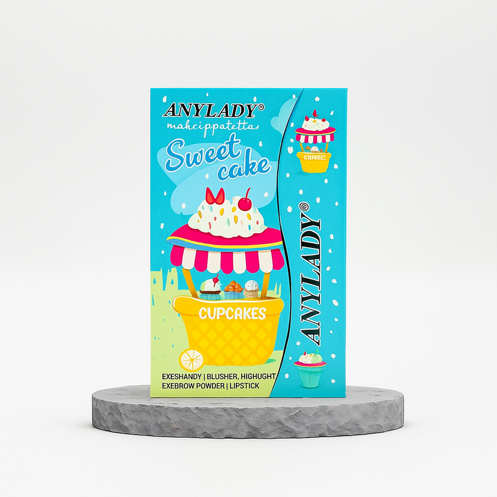 ANYLADY Sweet  Cupcakes 28-Color Makeup Palette