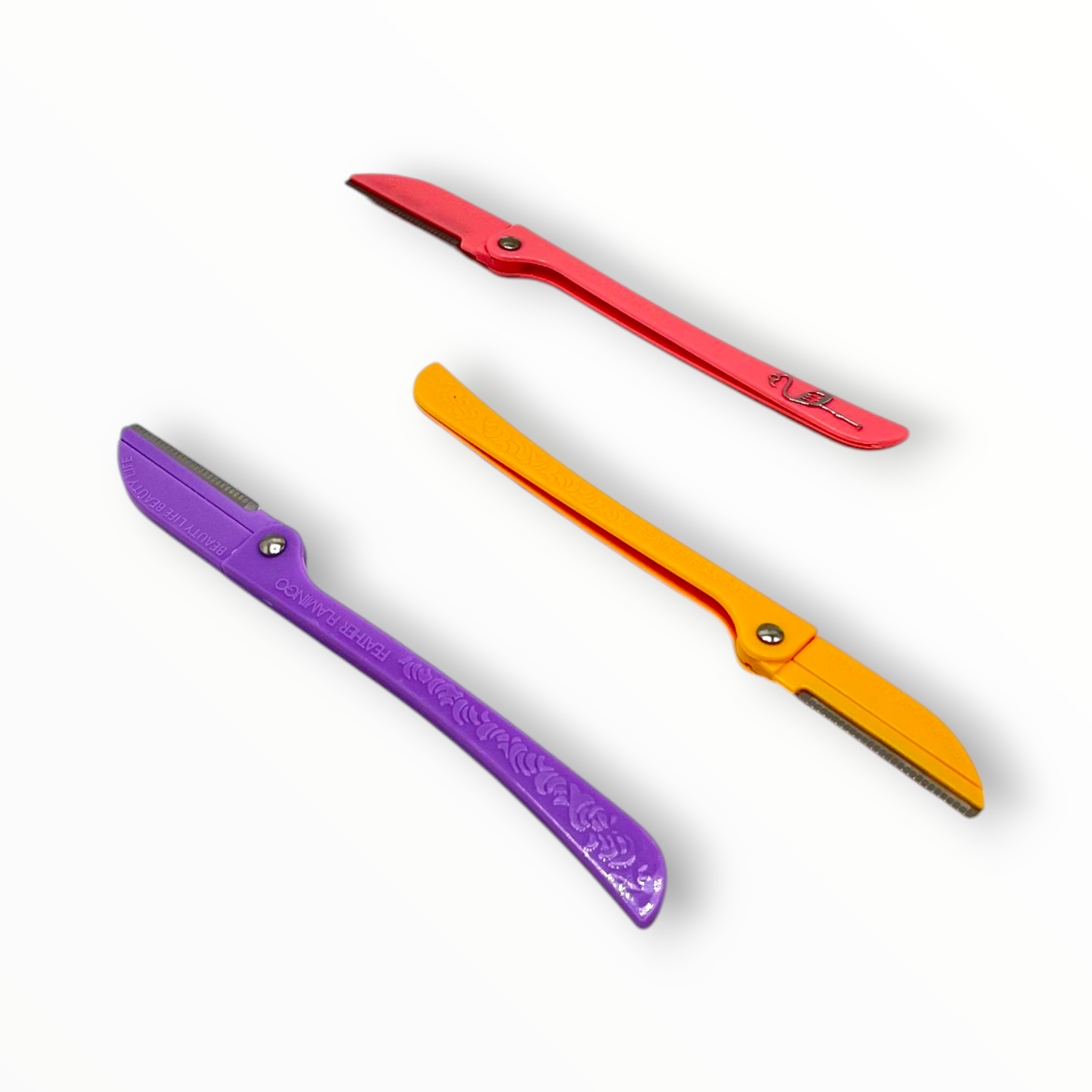 FEATHER FLAMINGOS Facial & Body Hair Razors – For Women Safe
