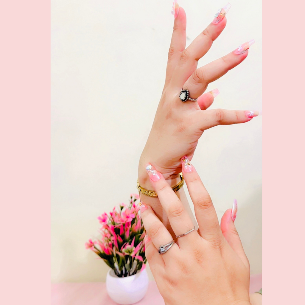 24 Nails-Soft Pink VERY Fashion & Beauty Premium Series – 24 Nails