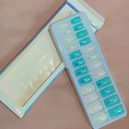 Nail Fairy Premium Series – Aqua Marble Glow Nails