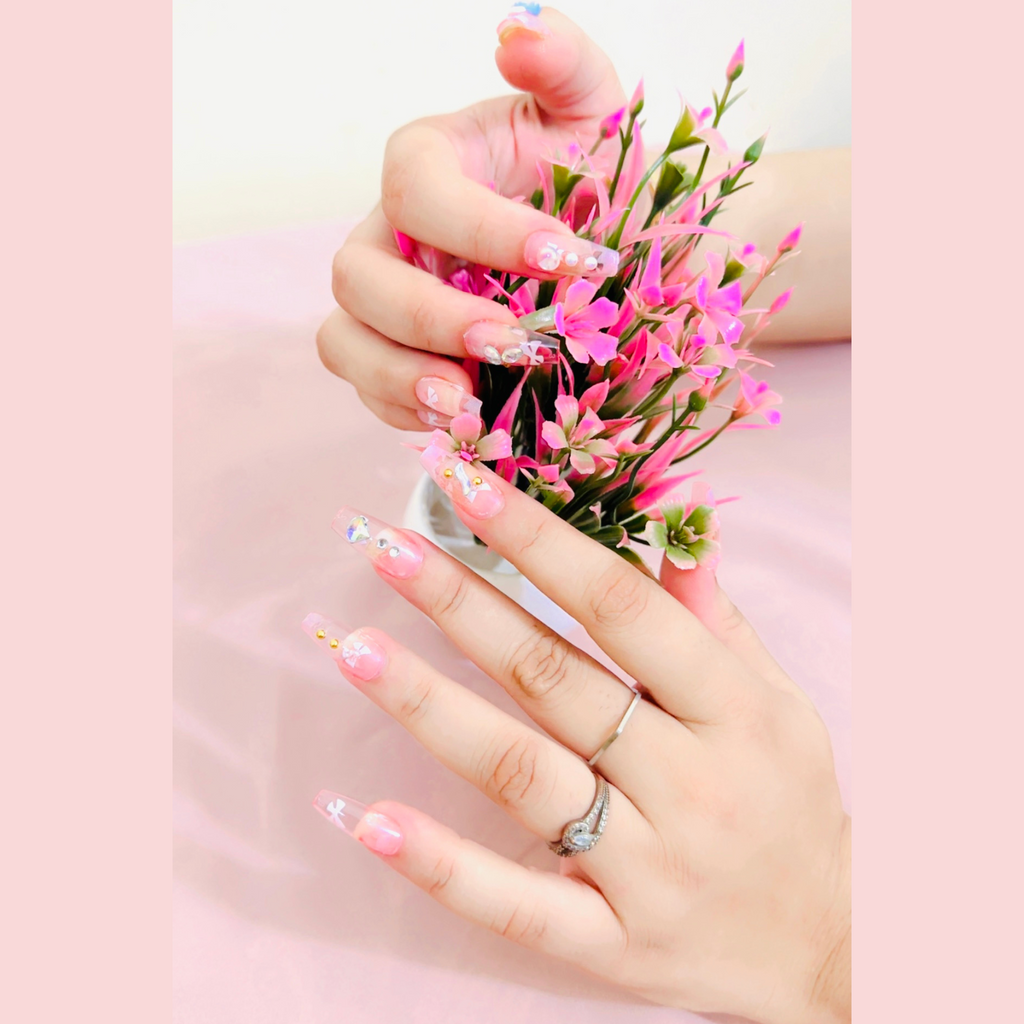 24 Nails-Soft Pink VERY Fashion & Beauty Premium Series – 24 Nails