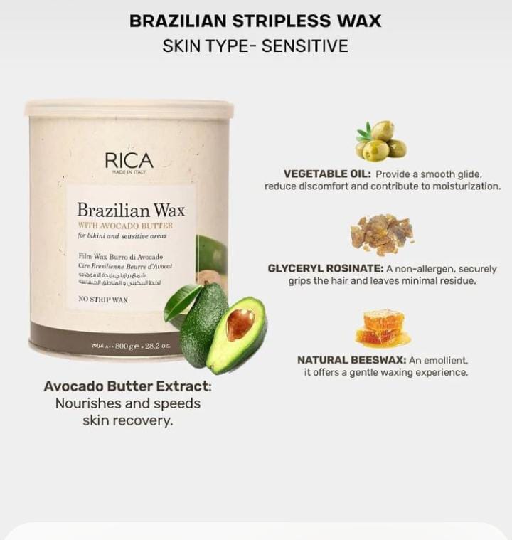 RICA Face Wax & Liposoluble Wax – For Sensitive Skin