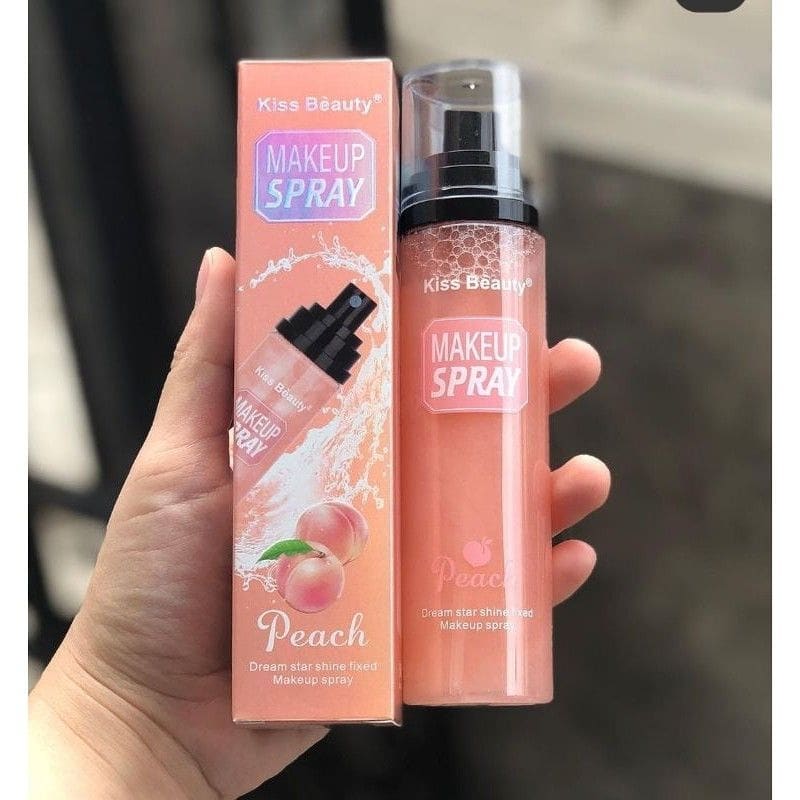 Kiss Beauty Peach Dream Star Shine Fixed Makeup Spray – 110ml