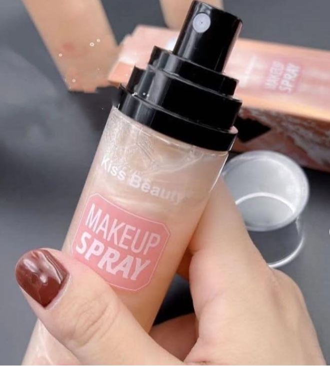 Kiss Beauty Peach Dream Star Shine Fixed Makeup Spray – 110ml